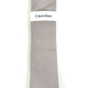 Calvin Klein Men’s Slim Textured Dobby Dot Tie Beige OS B4HP