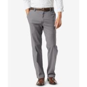 Docker’s Men’s B&T Easy Classic Fit Khaki Stretch Pants Burma Grey 46×29 B4HP