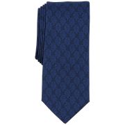 Bar III Men’s Floral Tie Navy OS B4HP