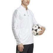 Adidas Men’s Tiro 23 Reflective Zip-Front Track Jacket White 2XL B4HP