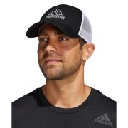 Adidas Men’s Structured Mesh Snapback Hat Black OS B4HP