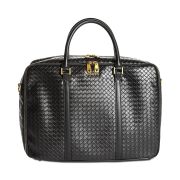 Guess Men’s Crocodile Embossed Faux-Leather Evening Bag Black OS B4HP $150