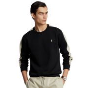 Polo Ralph Lauren Men’s Double-Knit Crewneck Pullover Black B4HP $138