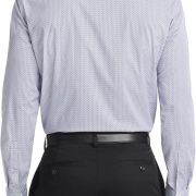 Calvin Klein Men’s Regular Fit Stretch Dress Shirt Amethyst 15.5 32/33 B4HP