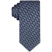 Tommy Hilfiger Men’s Sailing Knots Tie Blue OS B4HP