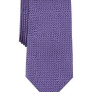 Michael Kors Men’s Elsen Solid Tie Purple OS B4HP