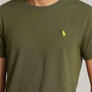 Polo Ralph Lauren Classic Fit Jersey Crewneck T-Shirt Green B4HP