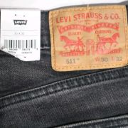 Levi’s Men’s 511™ Warm Slim Fit Stretch Jeans Grey 30×32 B4HP