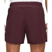 Nike Men’s Dri-FIT Brief-Lined 5″ Running Shorts Night Maroon L B4HP