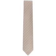 Calvin Klein Men’s Micro-Floral Neat Tie Taupe OS B4HP