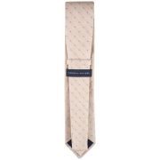 Tommy Hilfiger Men’s Linen Dot Tie OS B4HP