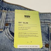 Levi’s Men’s 511 Slim Fit Jeans Better Days Blue Distressed 30×30 B4HP