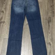 Lazer Mens Straight-Fit Blue Jeans Size 32×32