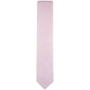 Tommy Hilfiger Men’s Seersucker Stripe Tie Pink OS B4HP