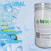 MAK Menthol Crystals 1 lb Pure Organic 100% Natural Menthol Crystals In a Jar