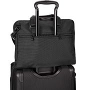 Tumi Alpha Bravo Aviano Slim Briefcase Black OS B4HP Missing name tag holder