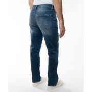 Lazer Men’s Straight Fit Stretch Jeans Blue B4HP