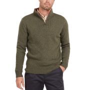 Barbour Men’s Nelson Essential Wool Quarter Zip Sweater Green XXL B4HP $150