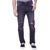 Lazer Men's Slim-Fit Stretch Jeans Black B4HP