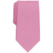 Club Room Men’s Classic Solid Tie Pink OS B4HP