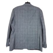 Michael Kors Men’s Modern-Fit Stretch Sport Coat Grey Plaid 36S $295 B4HP