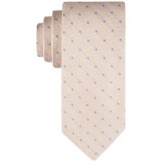 Tommy Hilfiger Men’s Linen Dot Tie OS B4HP