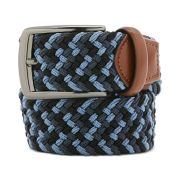 Perry Ellis Portfolio Men’s Happy Blue Stretch Woven Belt B4HP