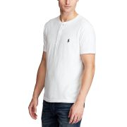 Polo Ralph Lauren Men’s Slub Jersey Henley Shirt White S B4HP