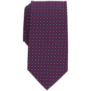 Club Room Men’s Classic Floral Medallion Neat Tie Red OS B4HP