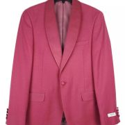 Alfani Men’s Formal Slim-Fit Dressy Tuxedo Jacket Blazer Rose $360