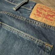 Levi’s Men’s B&T 501 Original Fit Button Fly Jeans Size 44×30 (005012308)