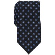 Club Room Men’s Classic Floral Neat Tie Black OS B4HP