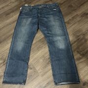 Levis B&T Original Fit 501 Mens Jeans Button Fly Straight Leg (005012308) 44×32