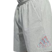 Adidas Men’s Jersey Short Casual Flat Front Grey S B4HP