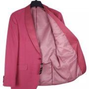 Alfani Men’s Formal Slim-Fit Dressy Tuxedo Jacket Blazer Rose $360