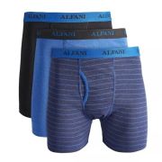 Alfani Men’s Boxer Briefs – 5-pack Blue Black S B4HP