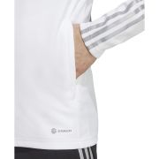 Adidas Men’s Tiro 23 Reflective Zip-Front Track Jacket White 2XL B4HP