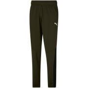 Puma Men’s Contrast 2.0 Side Stripe Track Pants Green S B4HP