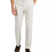 Nautica Men’s Modern-Fit Stretch Cotton Solid Suit Off White 38S W32 $395 B4HP