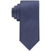 Calvin Klein Men’s Stitch Solid Textured Tie Purple OS B4HP