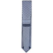 Tommy Hilfiger Men’s Oxford Gingham Tie Blue OS B4HP