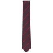 Alfani Men’s Hadley Stripe Tie Burgundy OS B4HP