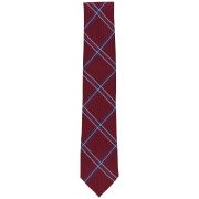 Club Room Men’s Otero Grid Tie Red OS B4HP