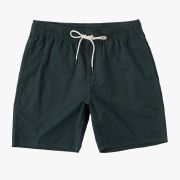 RVCA Men’s Solid Opposites Elastic 2 Shorts Hunter Green XL B4HP