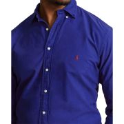 Polo Ralph lauren Men’s Big & Tall Garment-Dyed Oxford Shirt Royal Blue 3XL B4HP