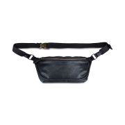 PX Men’s Faux Leather Fanny Pack Black OS B4HP