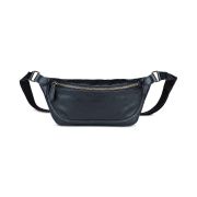 PX Men’s Faux Leather Fanny Pack Black OS B4HP