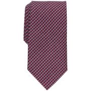 Club Room Men’s Classic Grid Tie Red OS B4HP