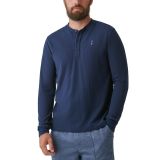 Bass Outdoor Men's Camden Waffle-Knit Long-Sleeve Henley B4HP