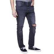 Lazer Men’s Slim-Fit Stretch Jeans Black B4HP